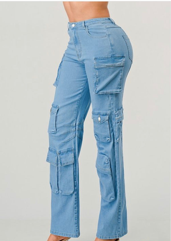 Cargo Fit Jeans